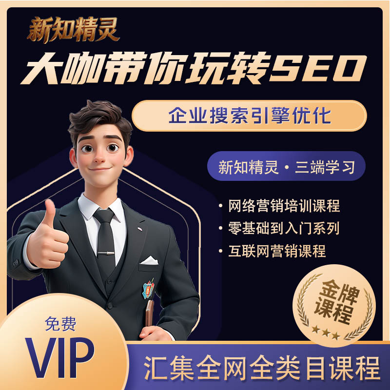 大咖带你玩转企业SEO搜索引擎优化视频