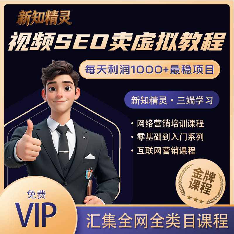视频SEO出售虚拟产品每天稳定2-5单利润1000+史上最稳定私域变现项目