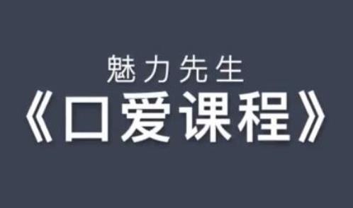乔老师《魅力先生：口爱技巧视频课程》